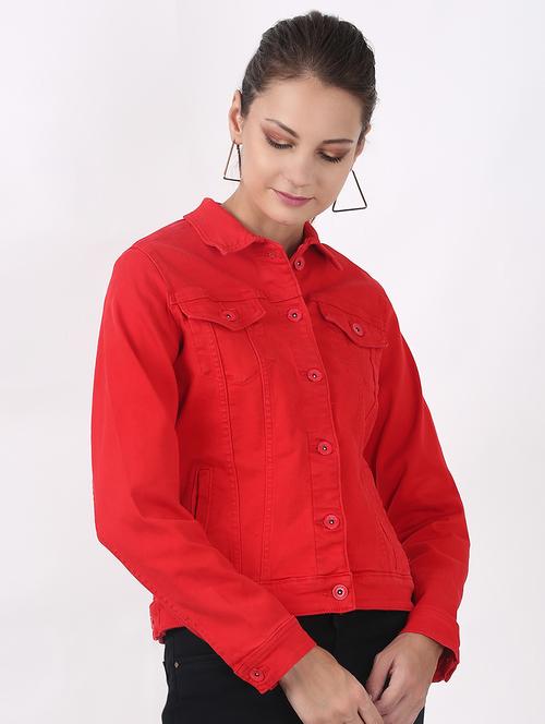 long sleeved solid jacket - 17546171 - Very Small Image - 1