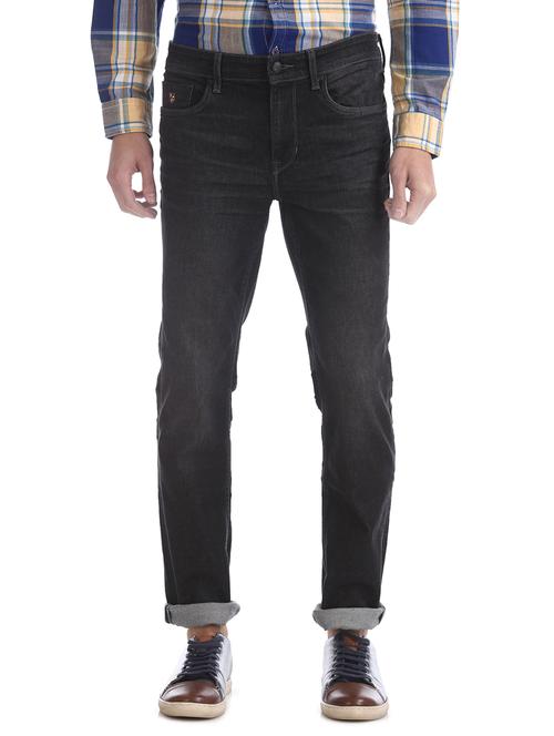 black light washed denim jean - 17546599 - Very Small Image - 1