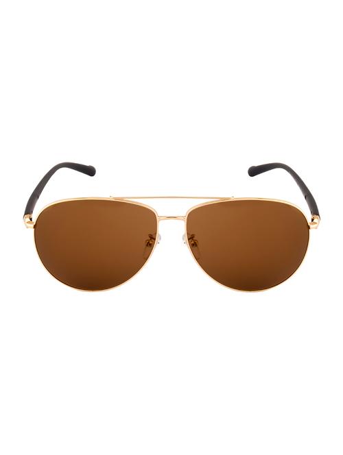 real madrid unisex aviator sunglass (rma-3979_brn) size-58-19-135 - 17548330 - Very Small Image - 1