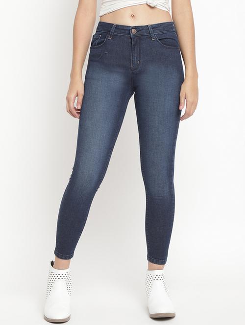 stone washed denim jeans - 17549066 - Very Small Image - 1