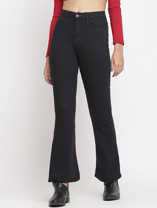 high rise bootcut jeans - 17549085 - Very Small Image - 1