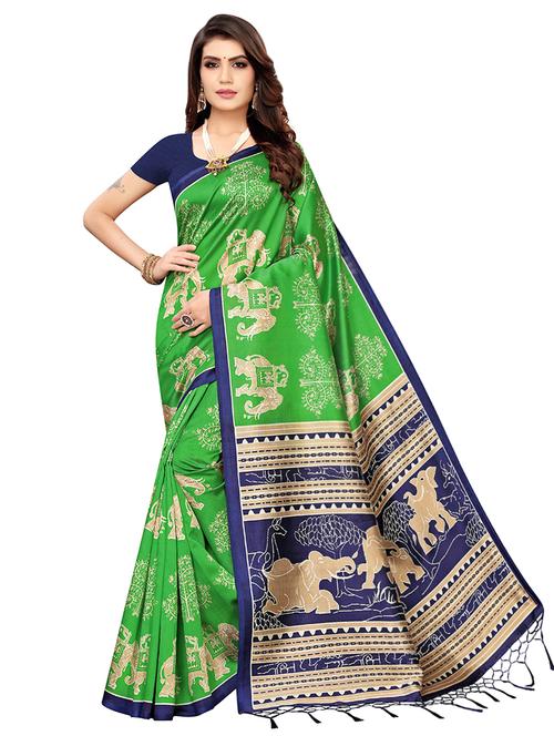conversational printed saree - 17550833 - Very Small Image - 1
