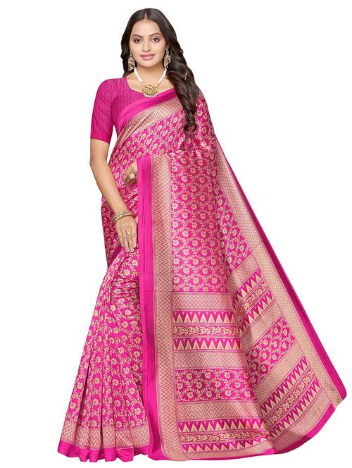 self design printed saree - 17550868 - Very Small Image - 1