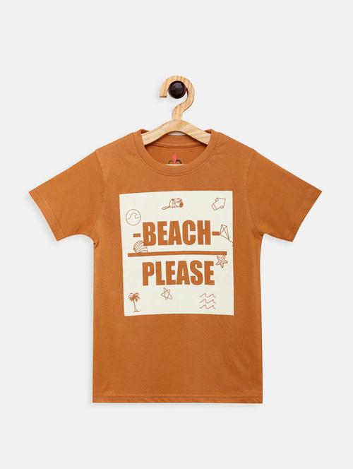 round neck printed t-shirt - 17551848 - Very Small Image - 1