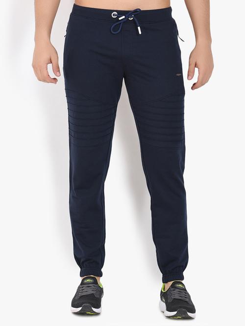 navy blue solid jogger - 17553787 - Very Small Image - 1