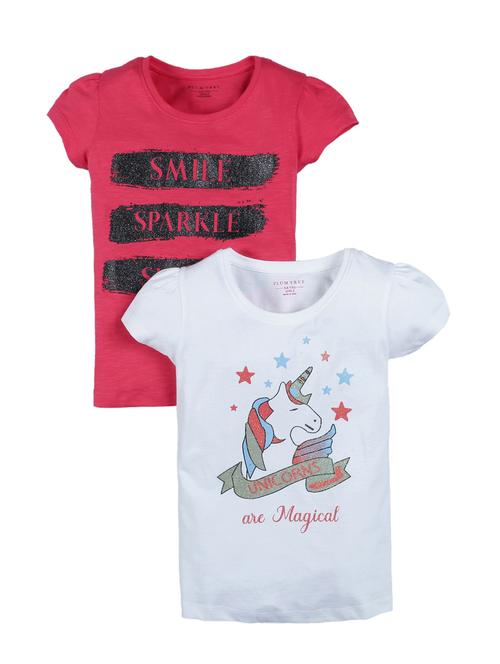 pack of 2 printed tee - 17554094 - Very Small Image - 1