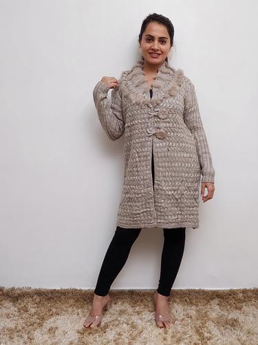 grey women cardigans - 17555060 - Very Small Image - 1
