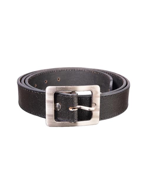 black leather belt - 17555246 - Very Small Image - 1