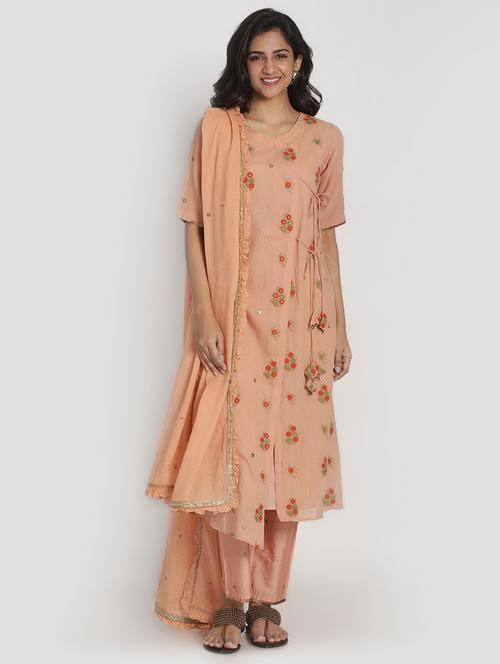 embroidered suit set - 17557487 - Very Small Image - 1