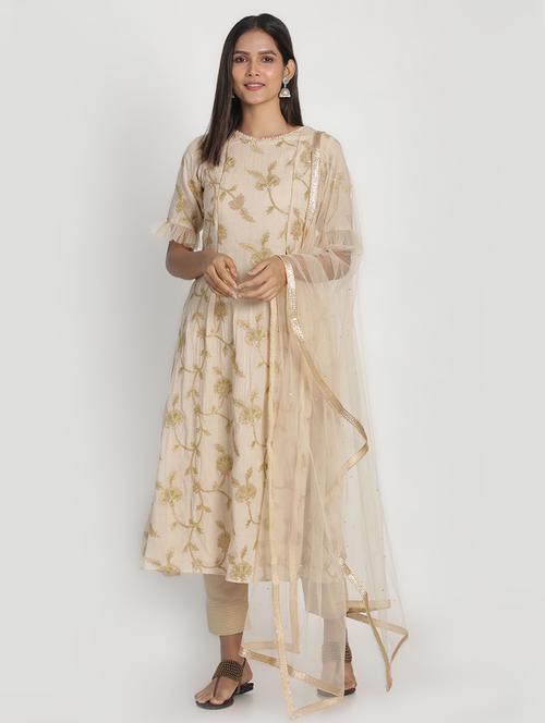 embroidered suit set - 17557499 - Very Small Image - 1