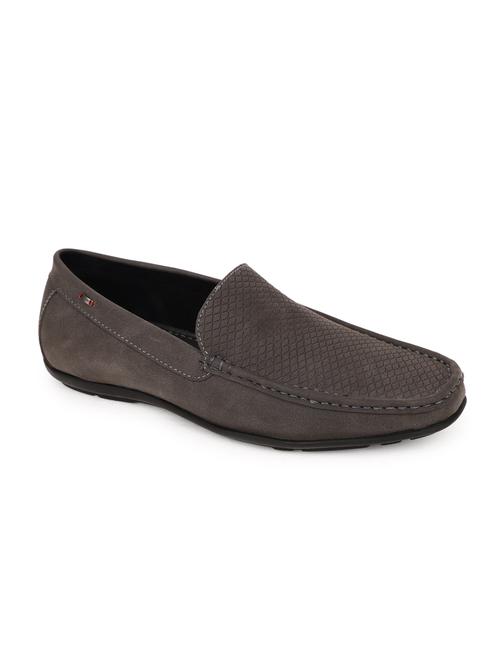 grey synthetic slip on loafers - 17558189 - Very Small Image - 1