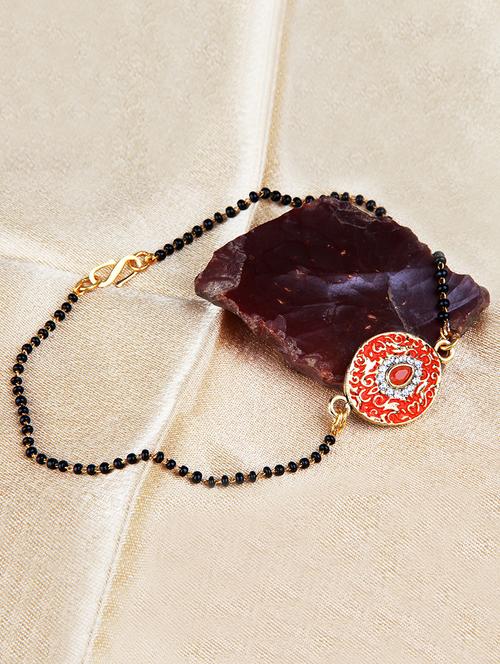 red gold plated bangle bracelet - 17558298 - Very Small Image - 1