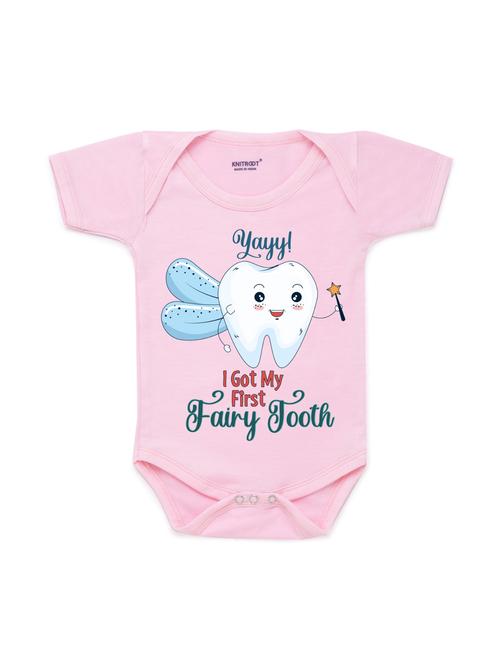 round neck printed onesies - 17559288 - Very Small Image - 1