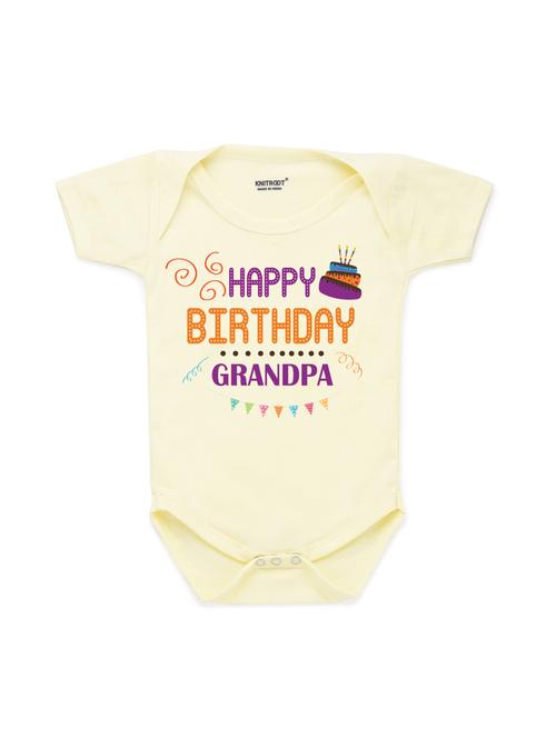 round neck printed onesies - 17559306 - Very Small Image - 1