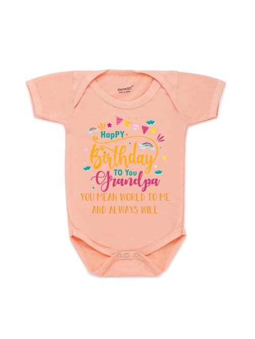 round neck printed onesies - 17559312 - Very Small Image - 1