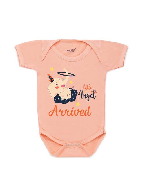 round neck printed onesies - 17559326 - Very Small Image - 1