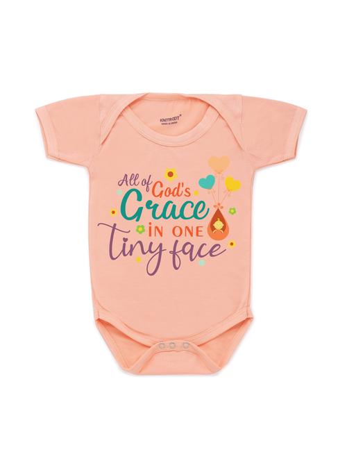round neck printed onesies - 17559328 - Very Small Image - 1