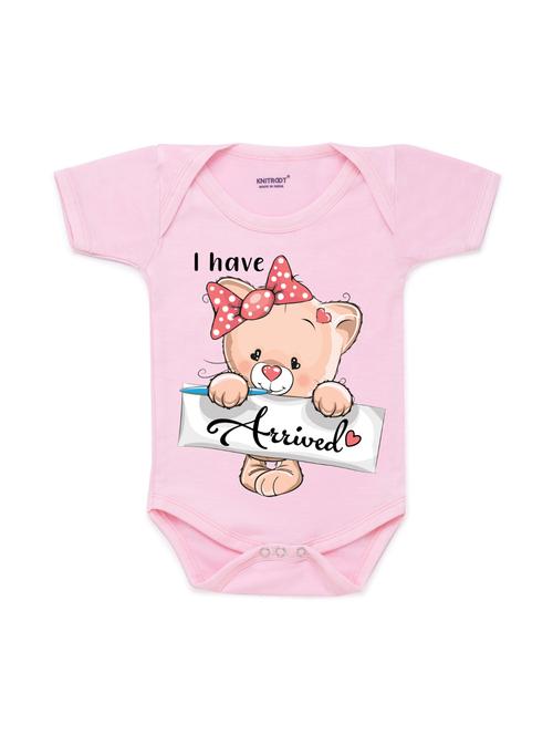 round neck printed onesies - 17559329 - Very Small Image - 1