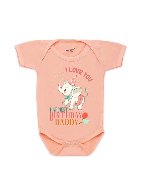 round neck printed onesies - 17559353 - Very Small Image - 1
