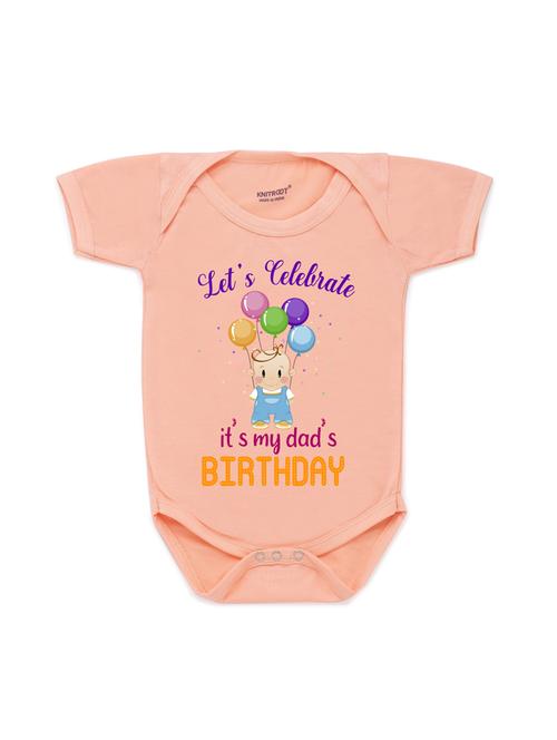 round neck printed onesies - 17559355 - Very Small Image - 1