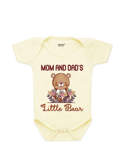 round neck printed onesies - 17559385 - Very Small Image - 1