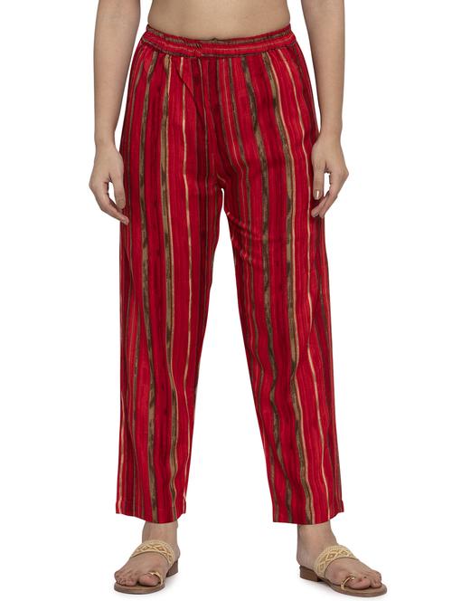 red rayon pajama - 17559926 - Very Small Image - 1