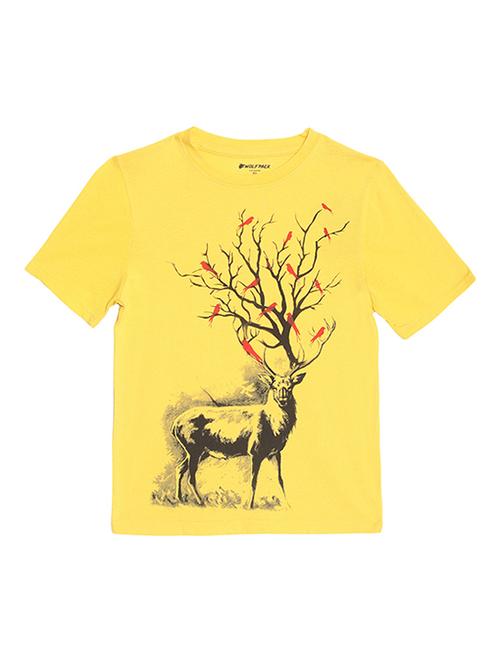 yellow graphic t-shirt - 17563060 - Very Small Image - 1