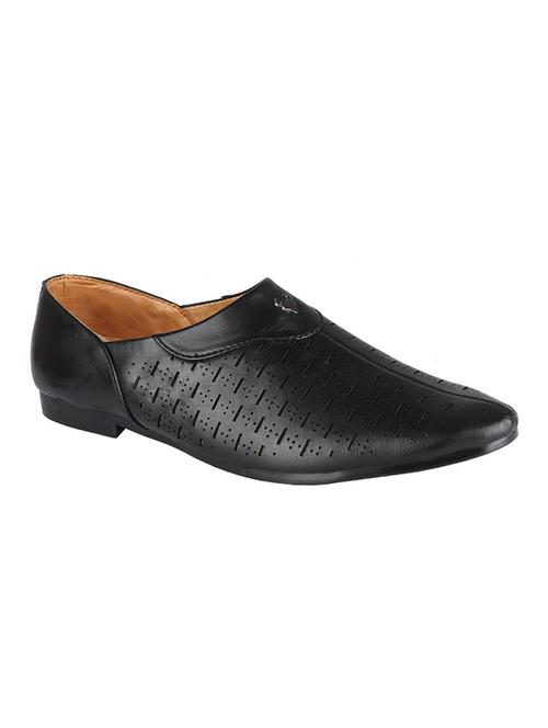 black slip on mojari - 17564508 - Very Small Image - 1