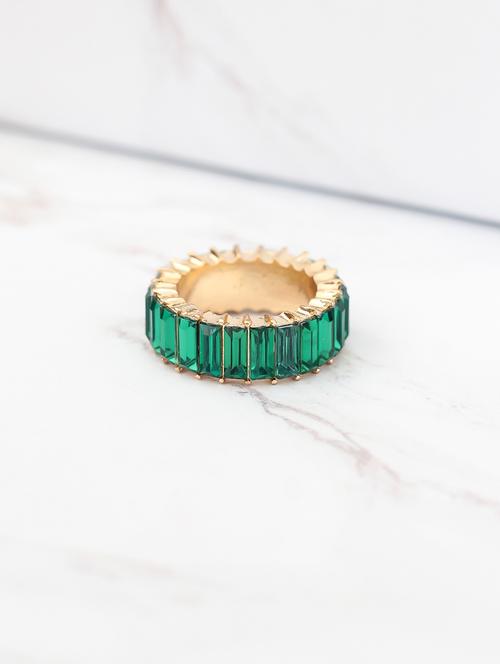 green metal finger ring - 17565209 - Very Small Image - 1
