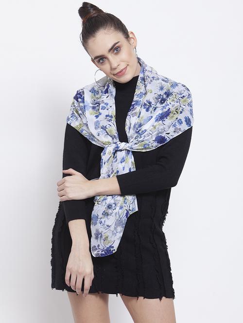 white polyester stole - 17566121 - Very Small Image - 1