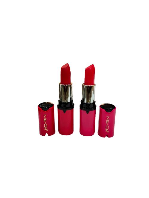 me-on luxurious pure long-lasting matte lipstick (red & pink) - 17566181 - Very Small Image - 1