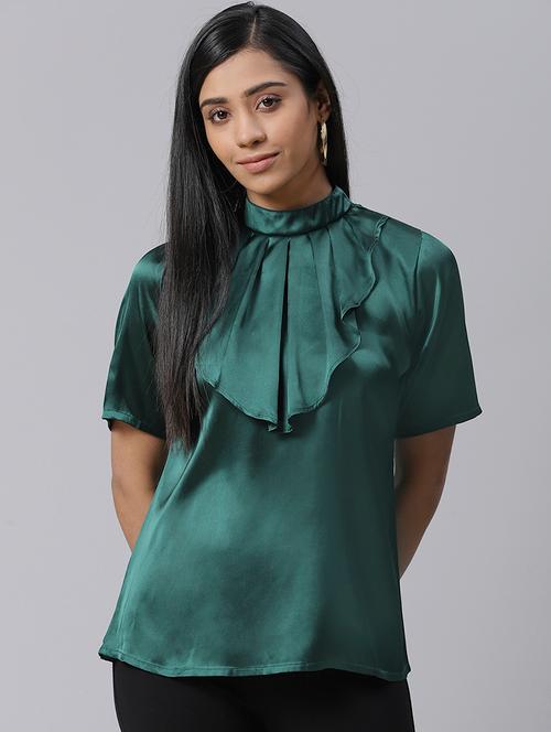 ruffle detail regular top - 17567011 - Very Small Image - 1