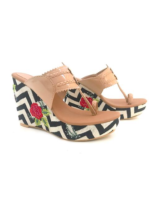 nude monochrome wedges - 17567107 - Very Small Image - 1