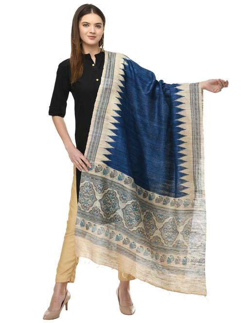 madhubani printed dupatta - 17567867 - Very Small Image - 1