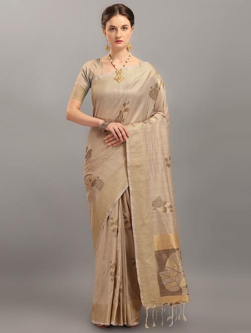 jacquard woven saree with blouse - 17567929 - Very Small Image - 1