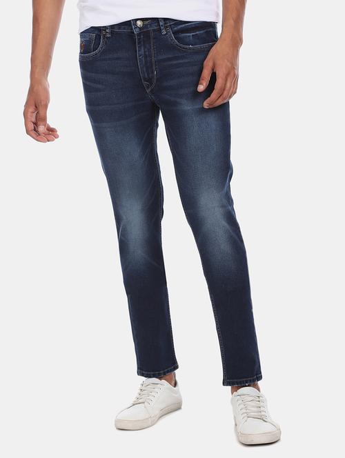 mens slim fit plain jeans - 17571761 - Very Small Image - 1