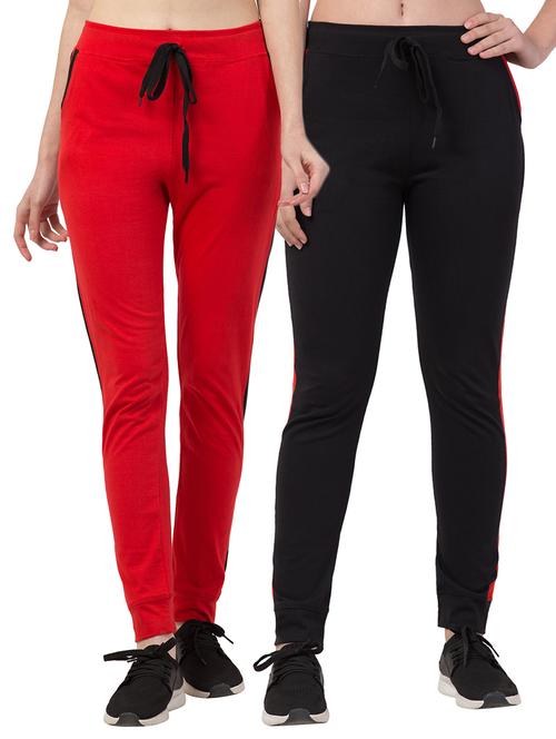 set of 2 drawstring waist track pant - 17572194 - Very Small Image - 1