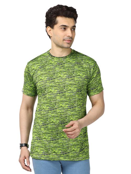 green printed t-shirt - 17572324 - Very Small Image - 1