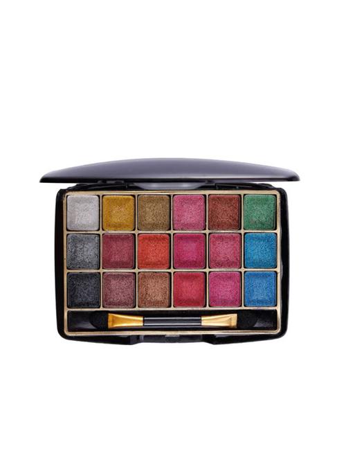 miss rose professional make-up dreamlike bright eye shadow 18 color (7001-402m-01) 11.5g - 17572454 - Very Small Image - 1