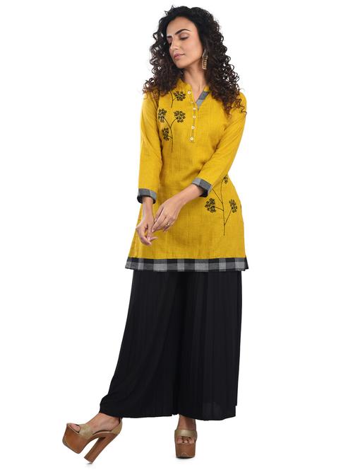embroidered straight kurta - 17572633 - Very Small Image - 1