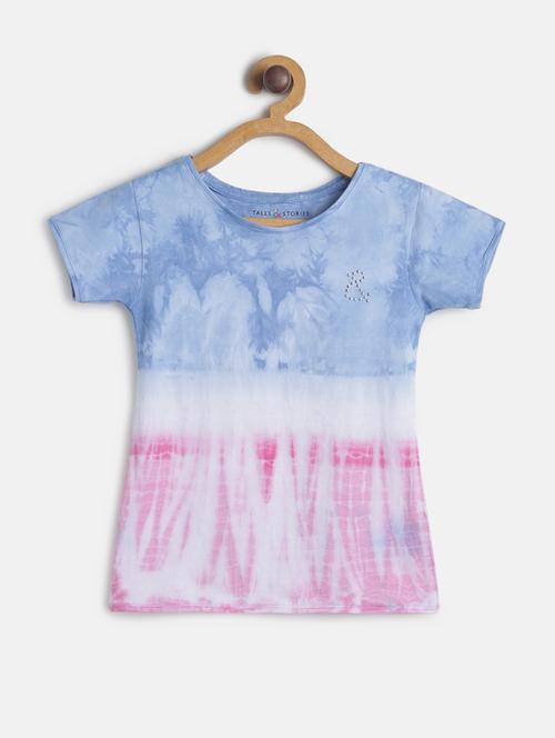 round neck printed tee - 17572824 - Very Small Image - 1