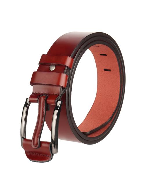 red leatherette belt - 17573446 - Very Small Image - 1
