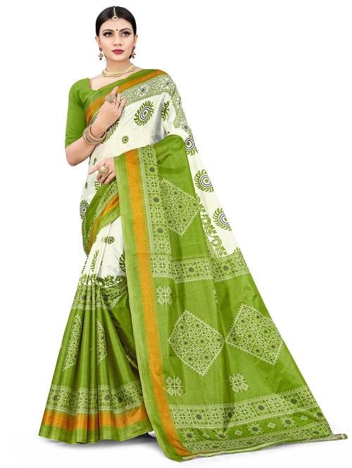 geometric printed saree - 17574134 - Very Small Image - 1