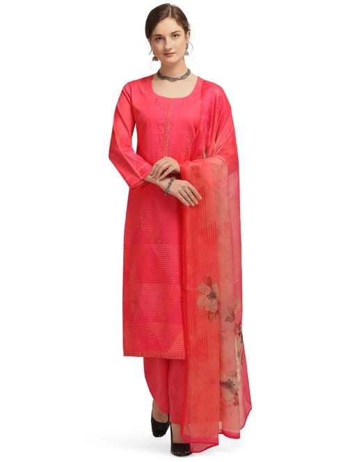 digital print unstitched suit - 17578118 - Very Small Image - 1