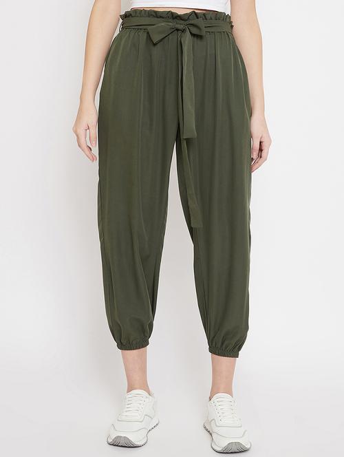 paper bag waist joggers - 17578738 - Very Small Image - 1