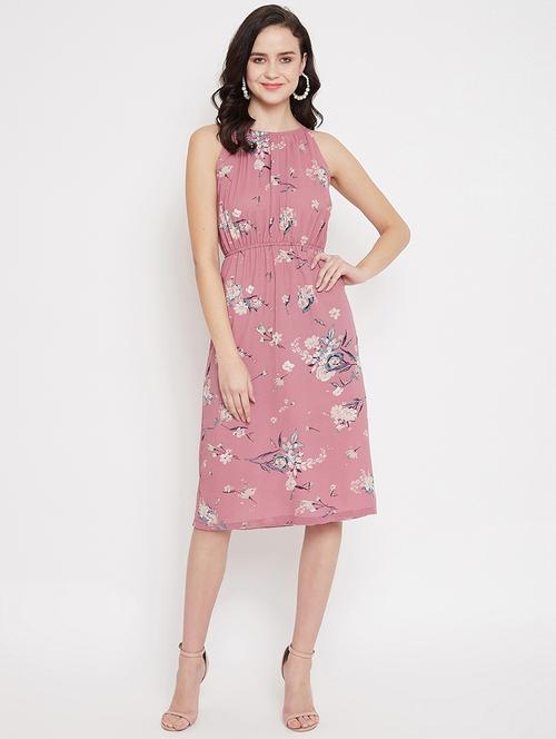 floral a-line dress - 17578745 - Very Small Image - 1