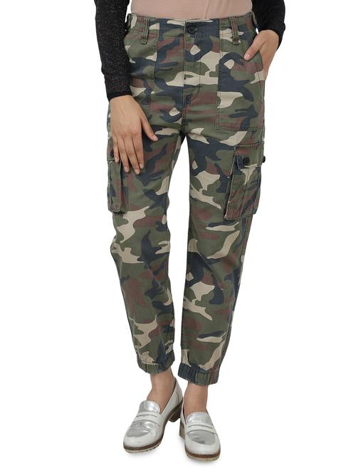 camouflage cargo trousers - 17580116 - Very Small Image - 1