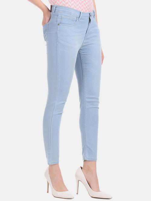 mid rise stone washed jeans - 17580305 - Very Small Image - 1