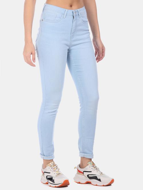 high rise skinny fit jeans - 17580381 - Very Small Image - 1