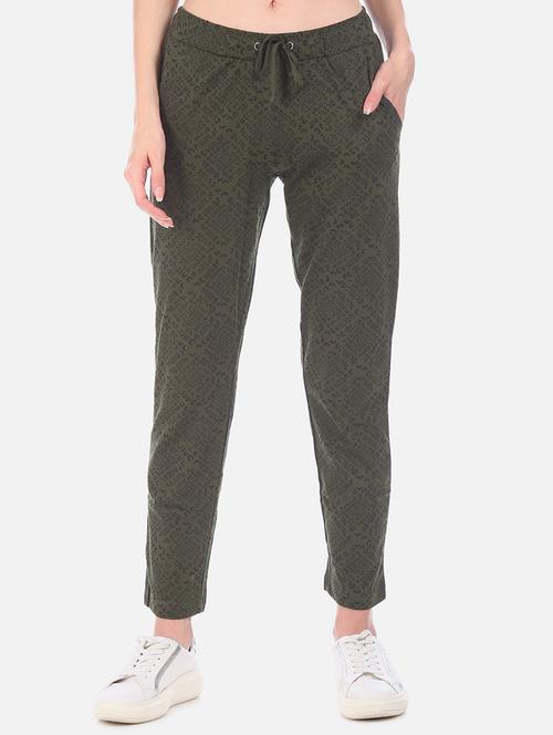 green cotton track pants - 17580485 - Very Small Image - 1